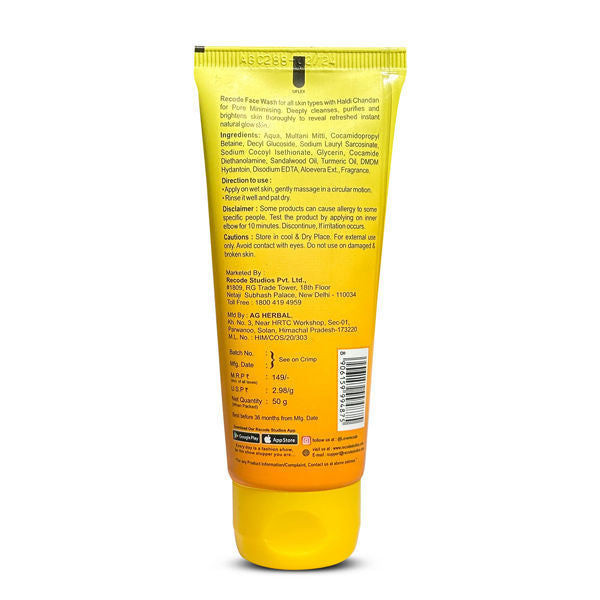 Haldi Chandan Face Wash