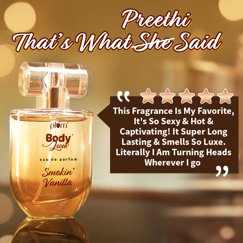 BodyLovin Smokin Vanilla Eau De Parfum - Long Lasting Vanilla Perfume