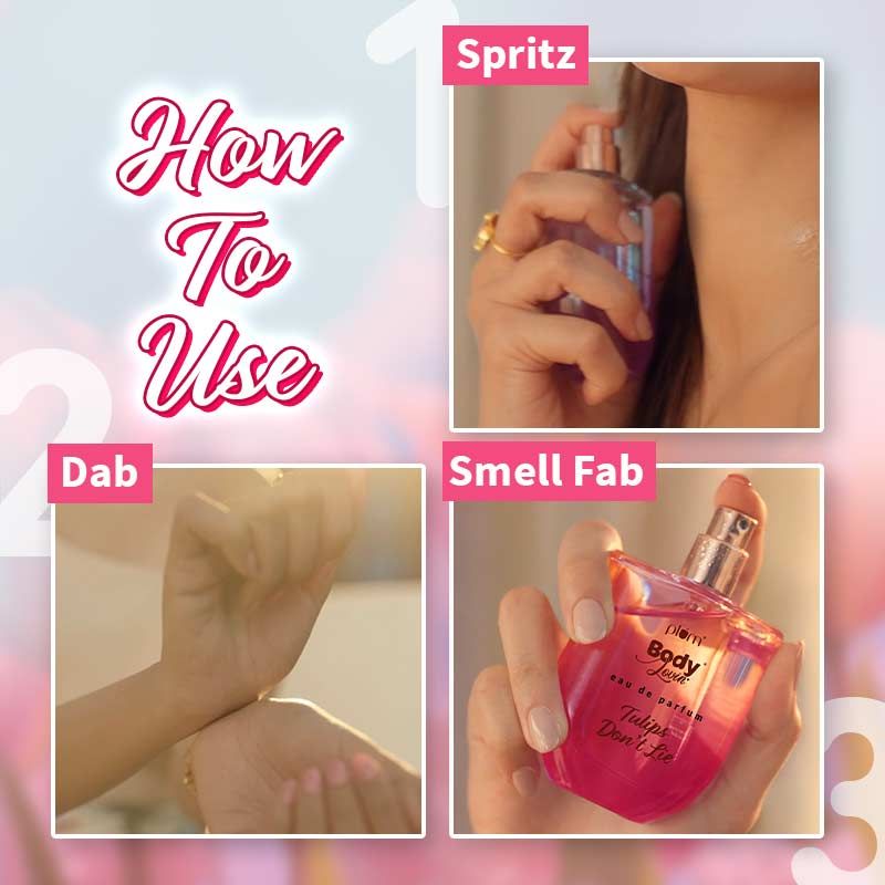 Body Lovin Tulips Dont Lie Eau De Parfum Long Lasting Floral Perfume