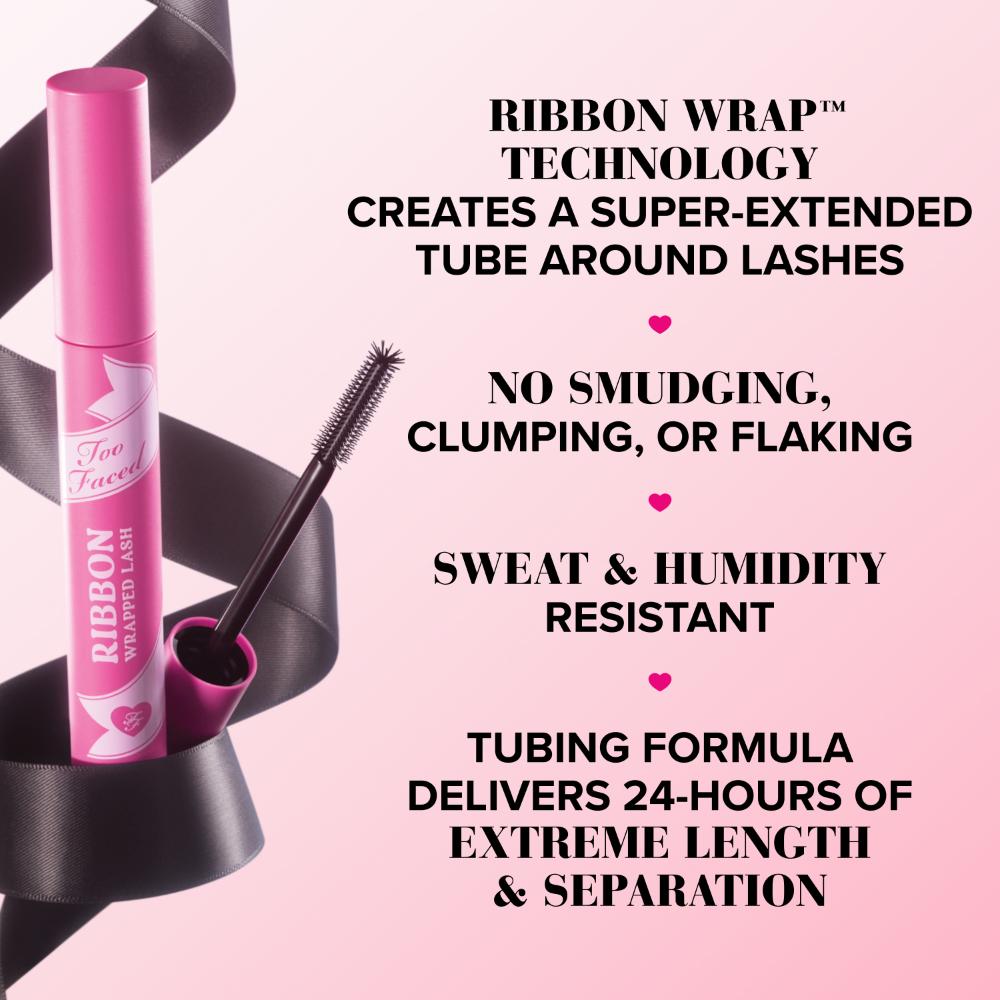 Black Ribbon Wrapped Lash Lengthening Mascara