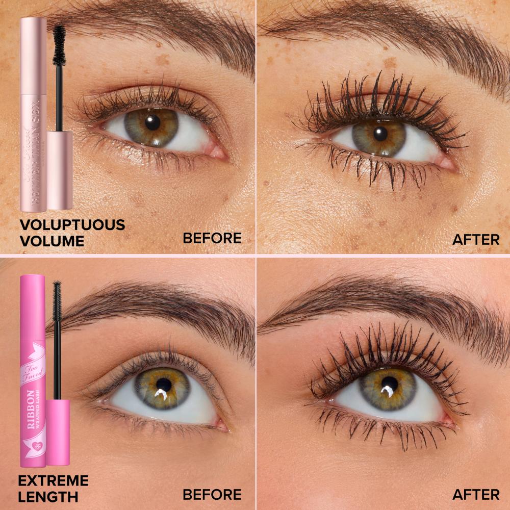 Black Ribbon Wrapped Lash Lengthening Mascara