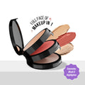 9To9 Triple Treat Stacked Face Palette - 01 Main Character