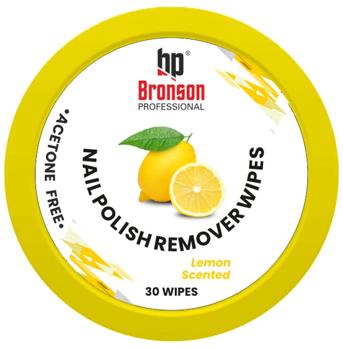 Lemon Scented Nail Polish Remover Wipes