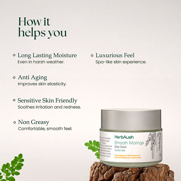 Smooth Moringa Body Cream