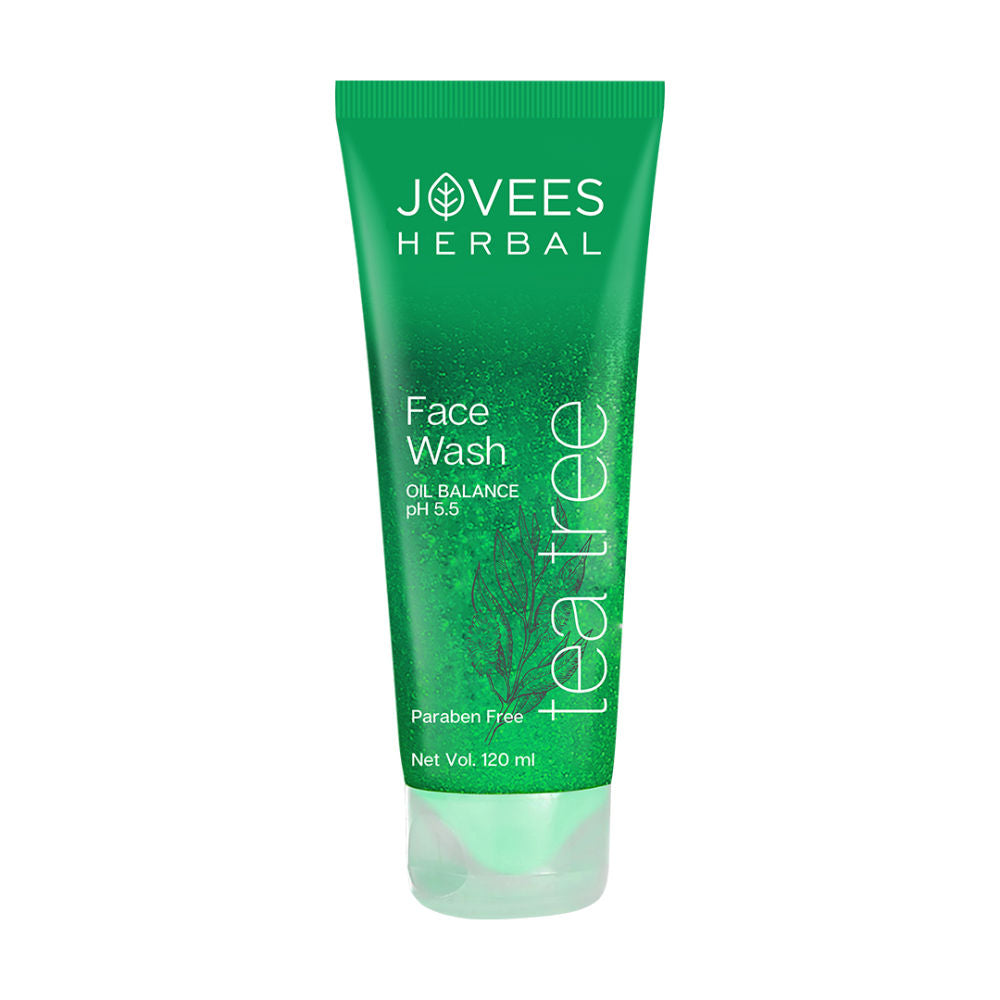 Herbal Tea Tree Face Wash For Oily & Acne Free Glowing Skin