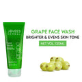 Herbal Grape Fairness Face Wash For Dull Skin Removes Dark Spots And Gives Healthy Looking Skin - 120 ml