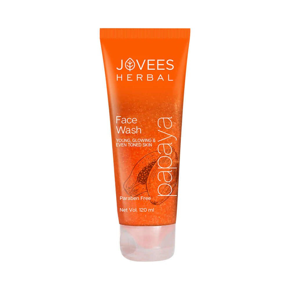 Herbal Papaya Facewash For Glowing And Brightening Skin All Skin Types Men And Women - 120 ml