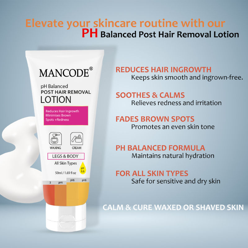 Ph Balanced Post Hair Removal Lotion