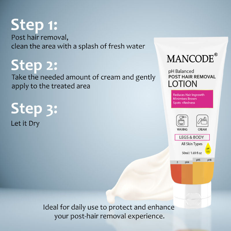 Ph Balanced Post Hair Removal Lotion