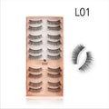 Eyelash Set 3D False Long And Natural Eye Makeup No. L01
