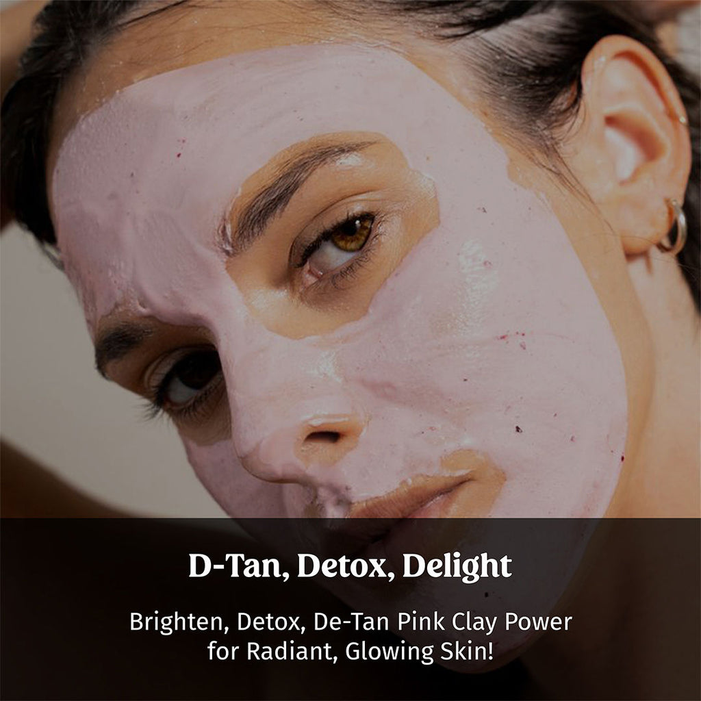 Clay And Glow -Pink Clay Facial Mask