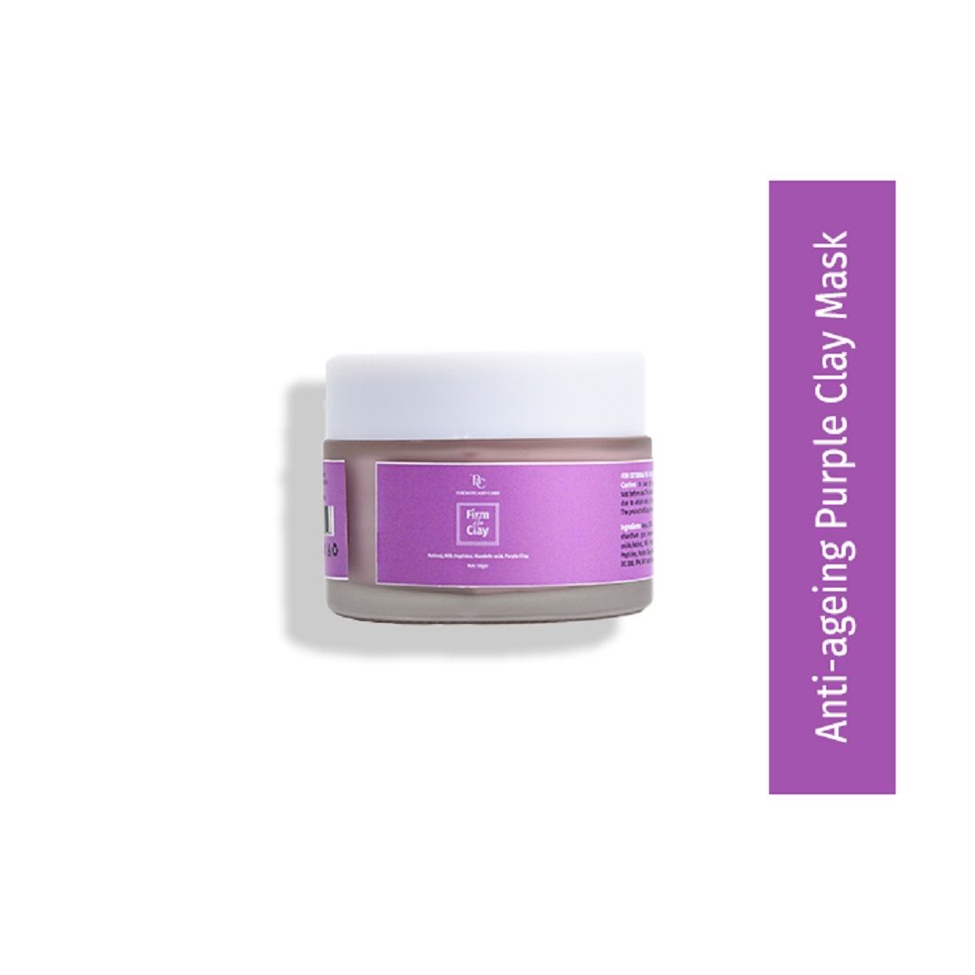 Firm Flex Clay Purple Clay Facial Mask
