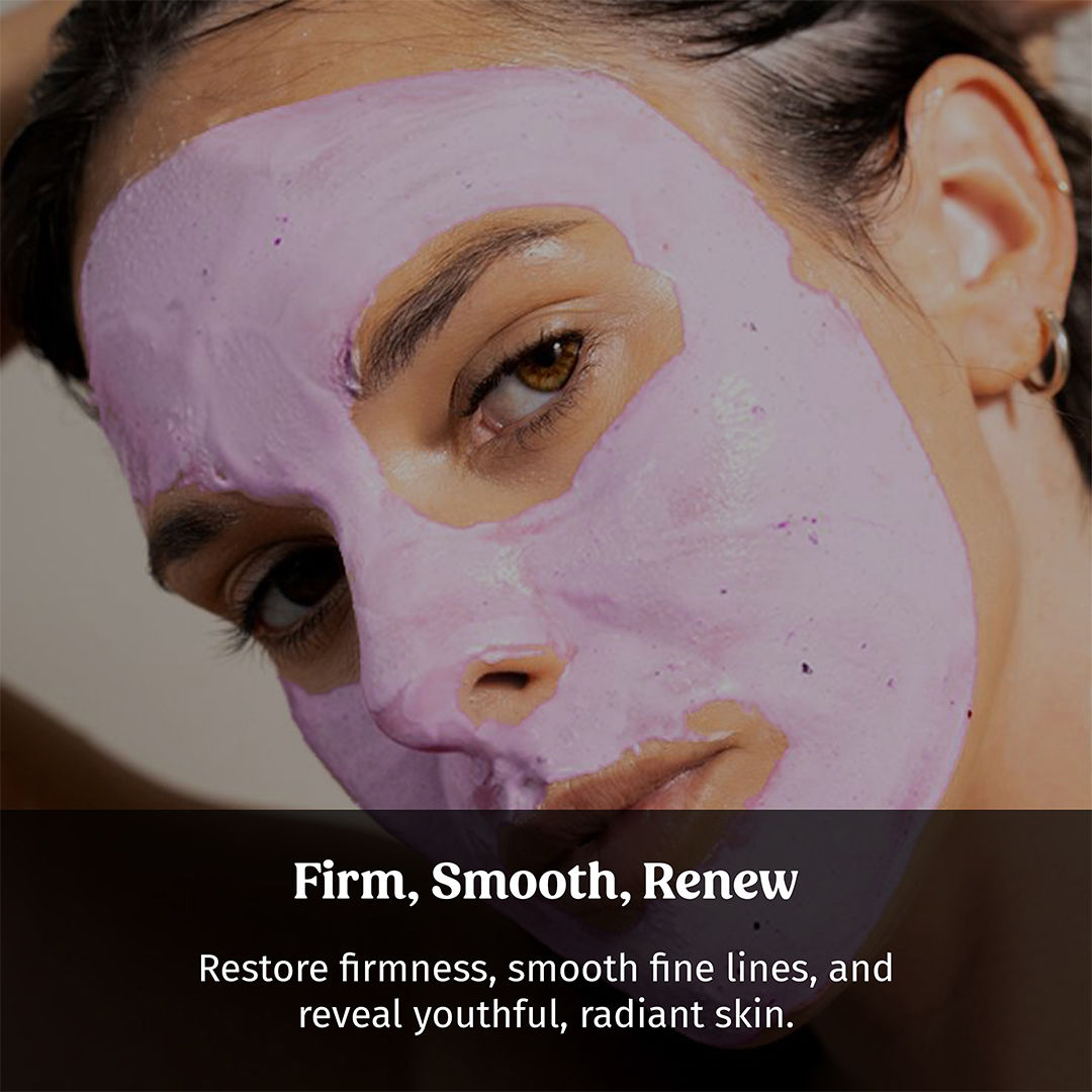Firm Flex Clay Purple Clay Facial Mask