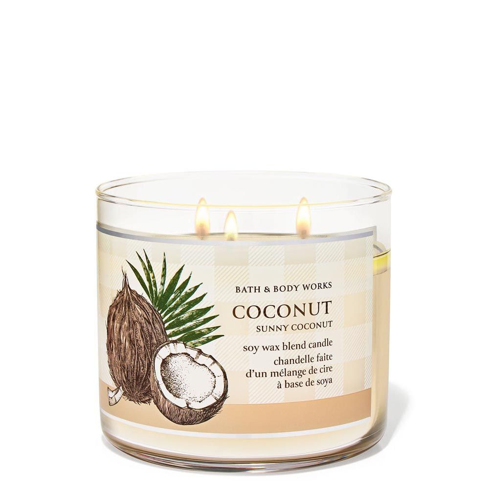Sunny Coconut 3-Wick Candle
