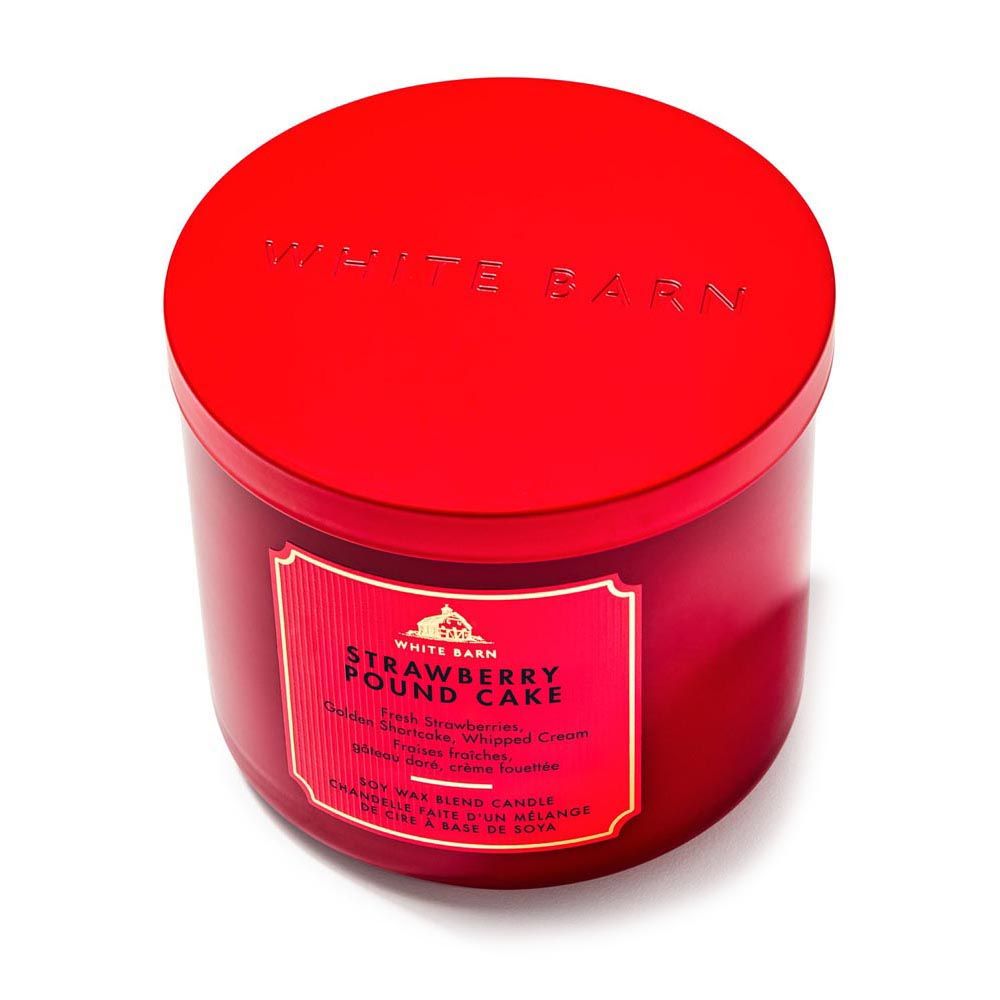 Strawberry Pound Cake 3-Wick Candle