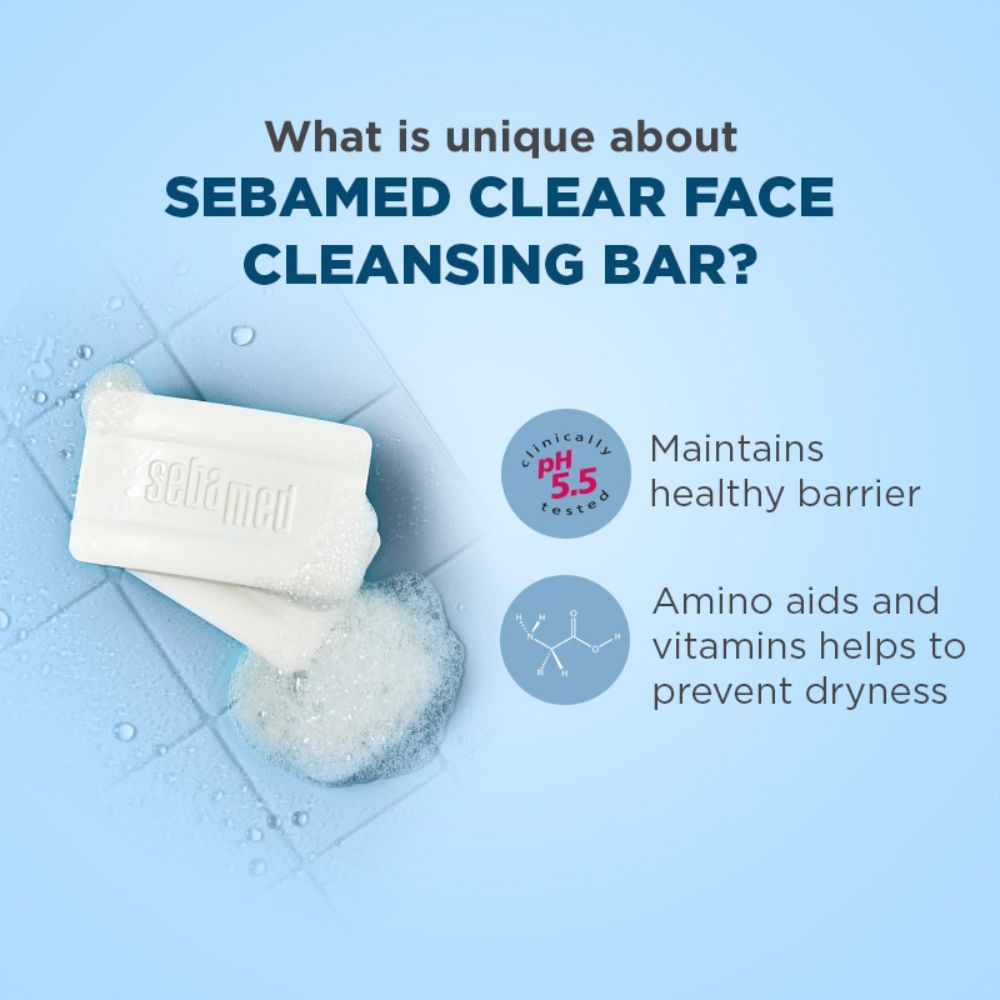 Clear Face Cleansing Bar - For impure and oily skin