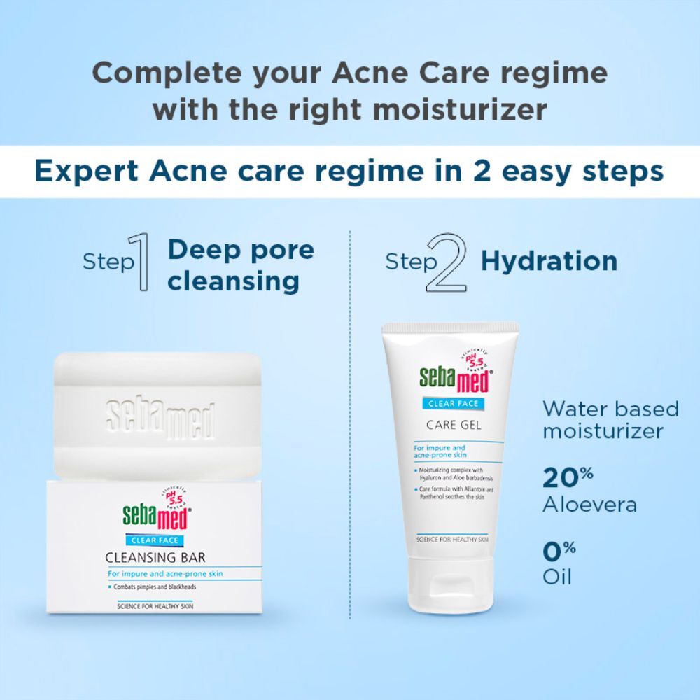 Clear Face Cleansing Bar - For impure and oily skin
