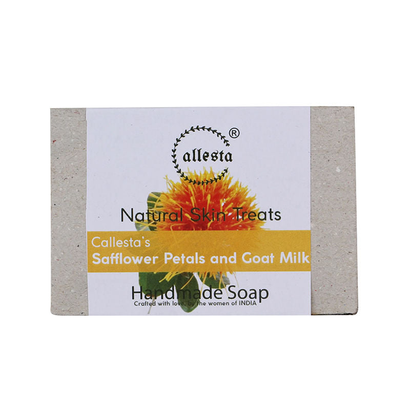 Safflower Petals And Goat Milk Handmade Soap
