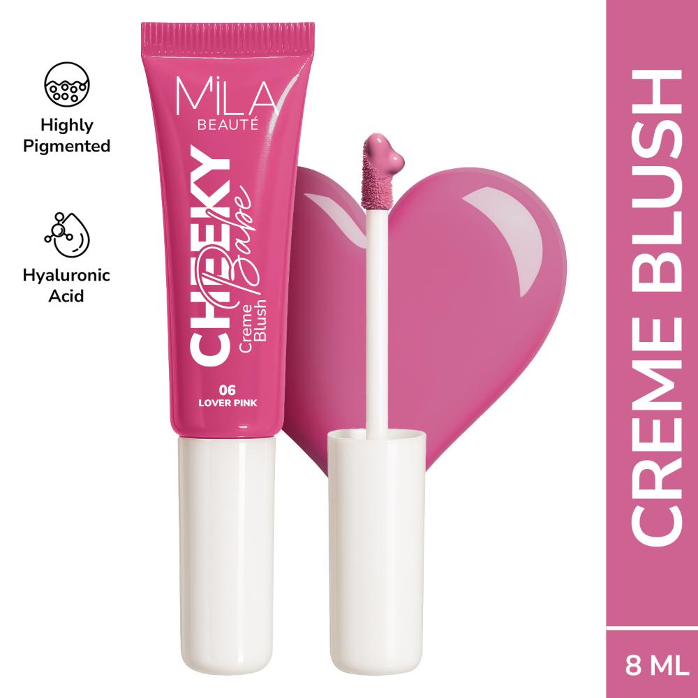 Mila Beaute Cheeky Babe Cream Blush - Lover Pink