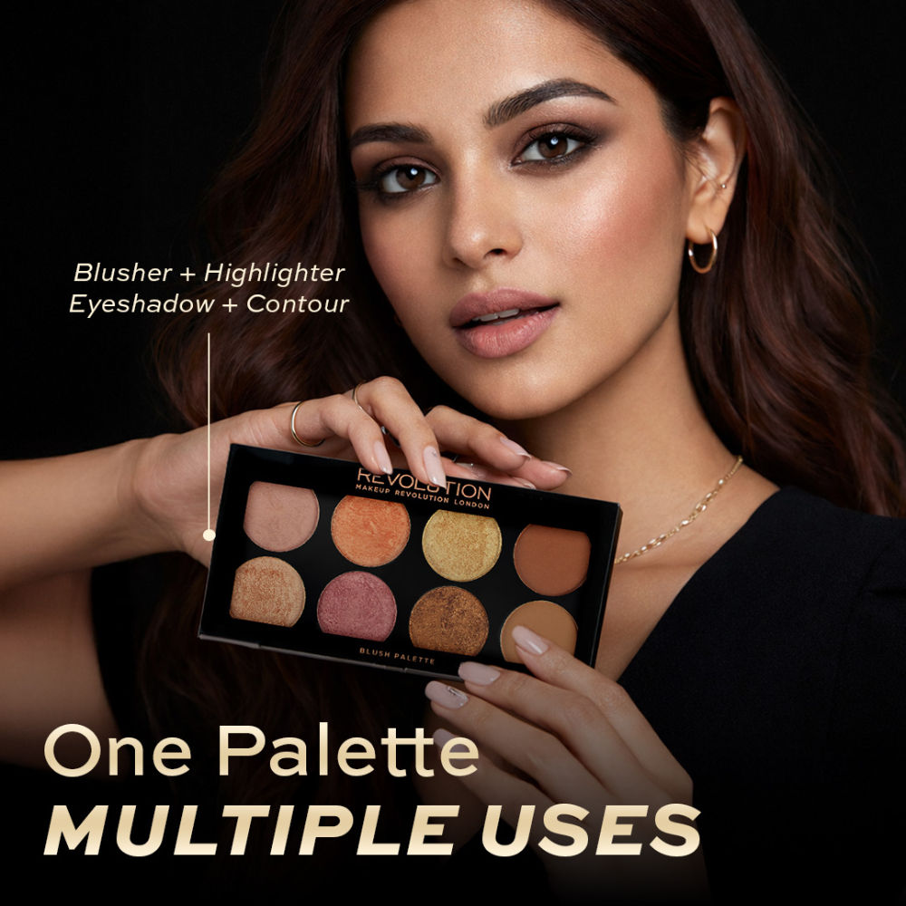Golden Sugar 2 Rose Gold Ultra Professional Blush Palette
