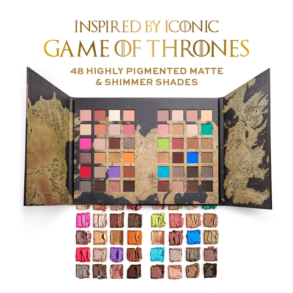 X Game Of Thrones Westeros Map Palette