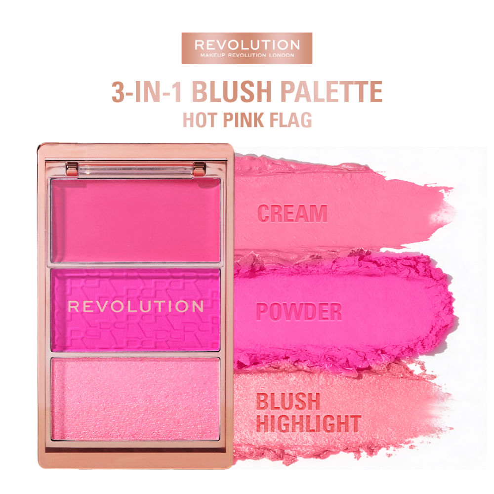 Blush Icon Palette - Hot Pink Flag
