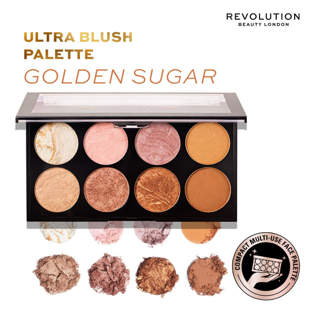 Ultra Blush and Contour Palette - Golden Sugar
