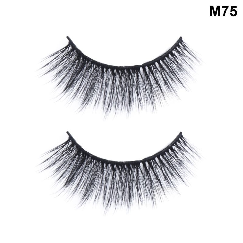 3D75 False Eyelash Eye Makeup Lash 3D Fake Long Natural Eyelashes