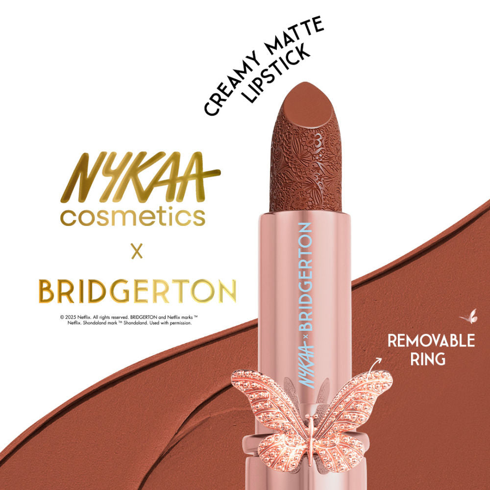 X Bridgerton Creamy Matte Longwear Lipstick - Royal Affair