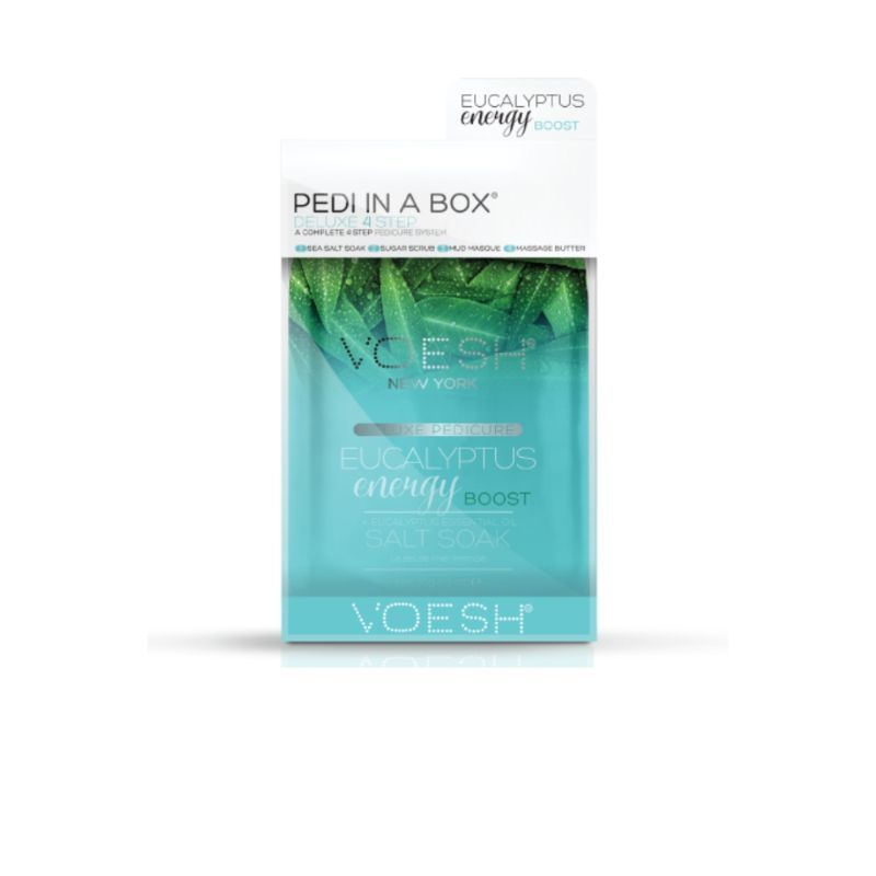 Deluxe Pedicure In A Box (4 Step) - Eucalyptus Energy Boost