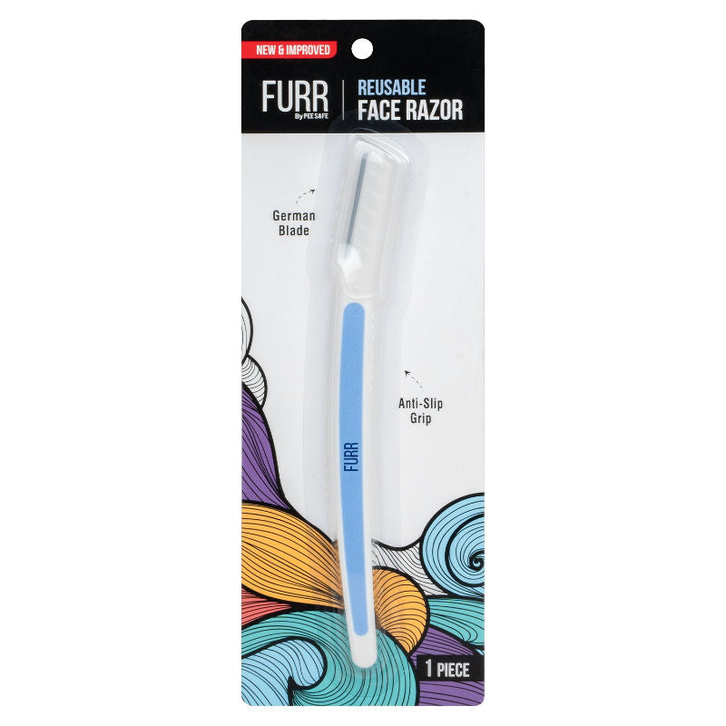 Reusable German Blade Razor For Eyebrow, Forehead, Chin & Sideburns - 1pcs