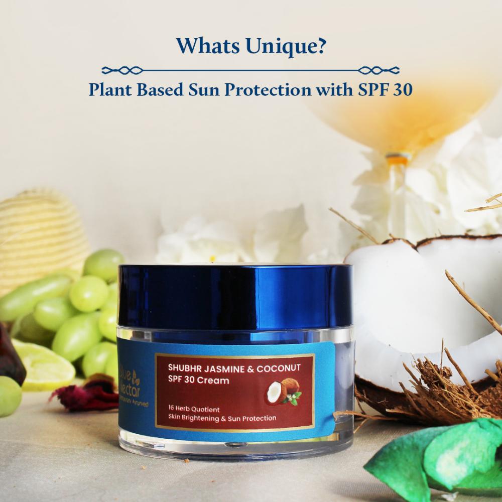 Shubhr Jasmine & Coconut SPF 30 Face Sunscreen