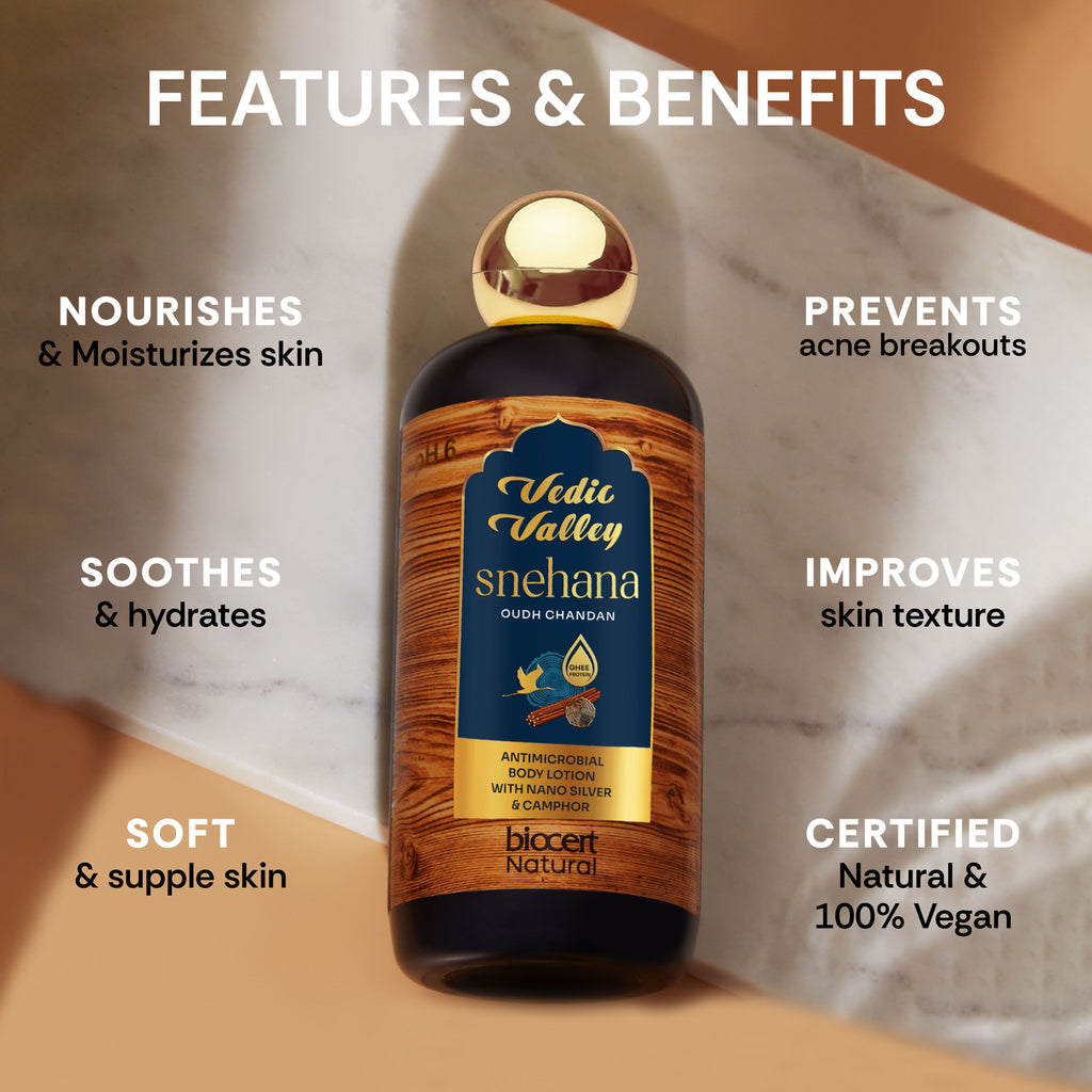 Snehana Oudh Chandan Body Lotion