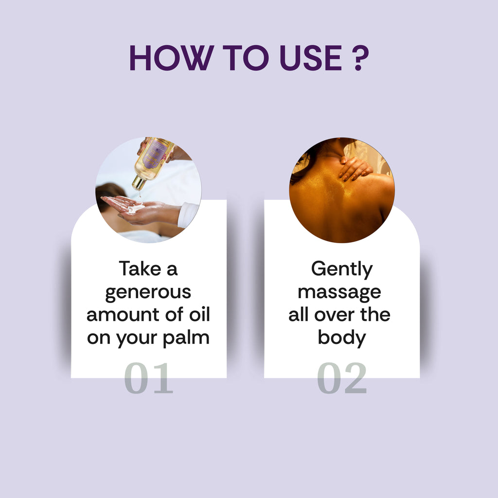 Akta Stress Relieving Body Massage Oil