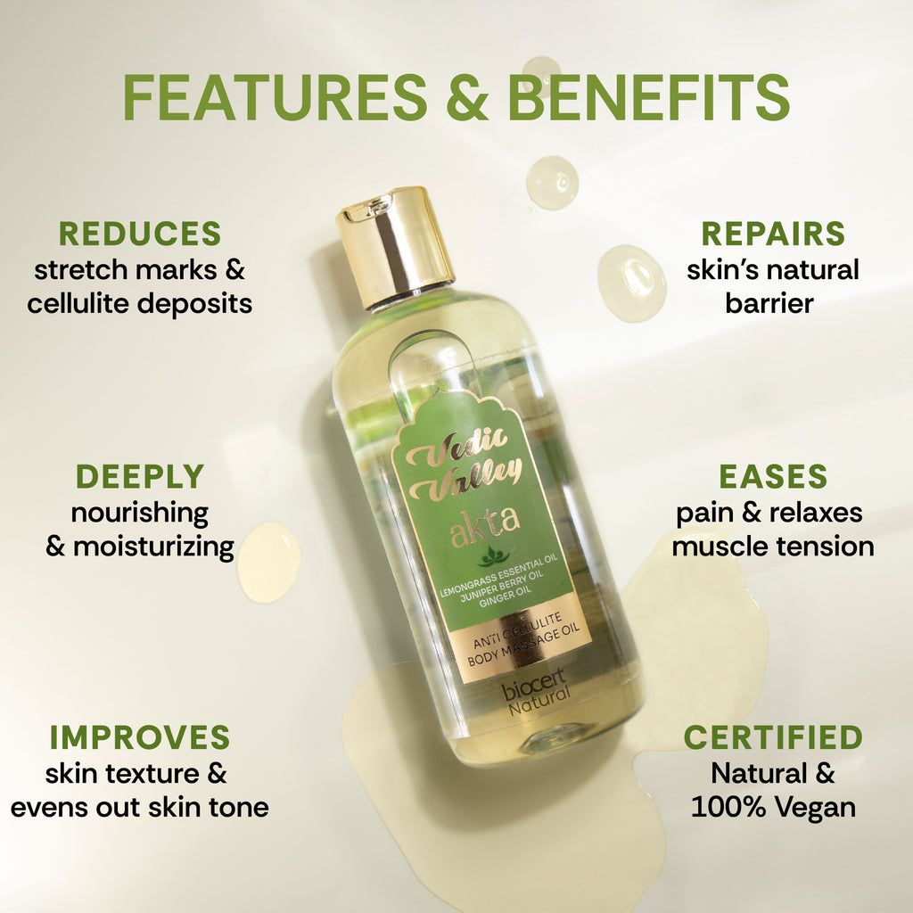 Akta Anti-Cellulite Body Massage Oil