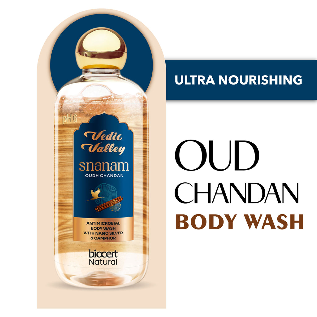 Refreshing Oud Chandan Hair & Body Wash
