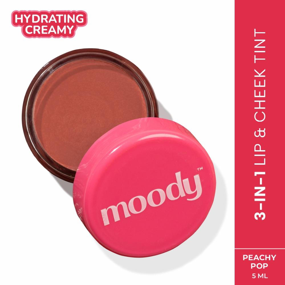Plush 3-in-1 Lip, Cheek & Eye Tint - Bubblegum Burst - Peachy Pop