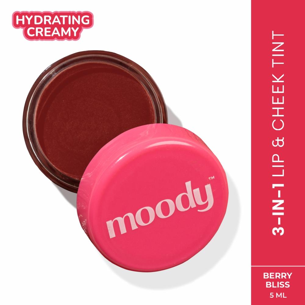 Plush 3-in-1 Lip, Cheek & Eye Tint - Bubblegum Burst - Berry Bliss