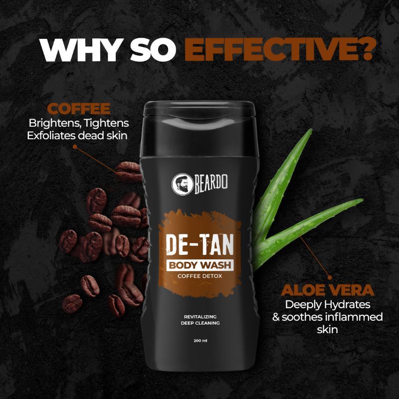 De-Tan Body Wash For Men