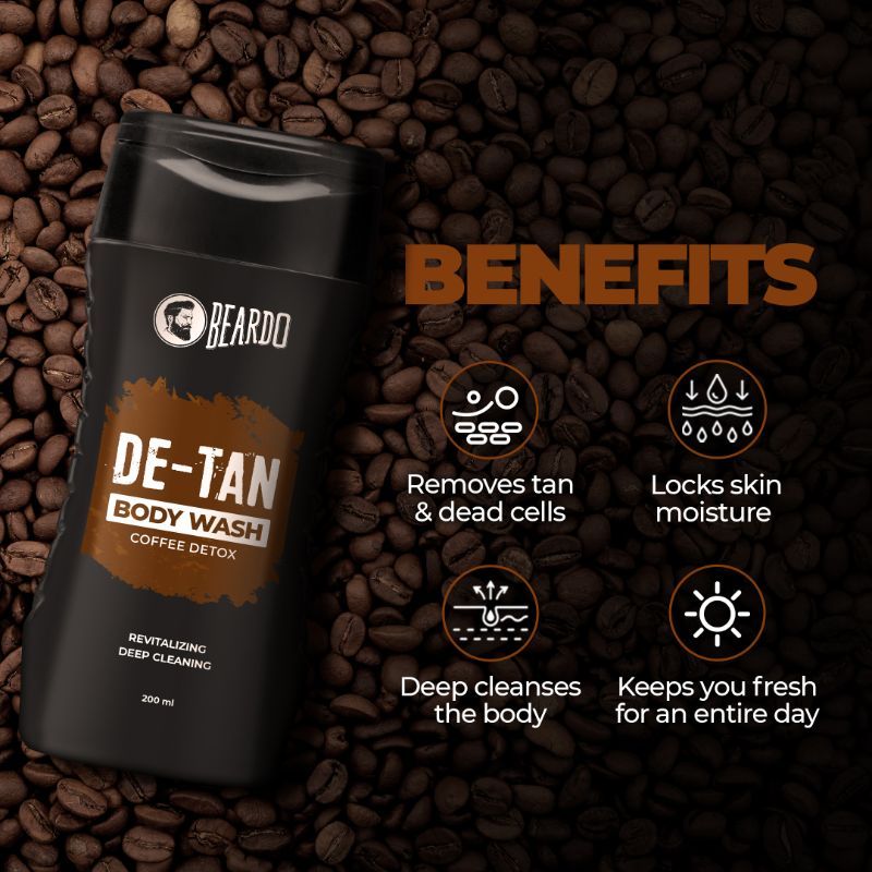De-Tan Body Wash For Men