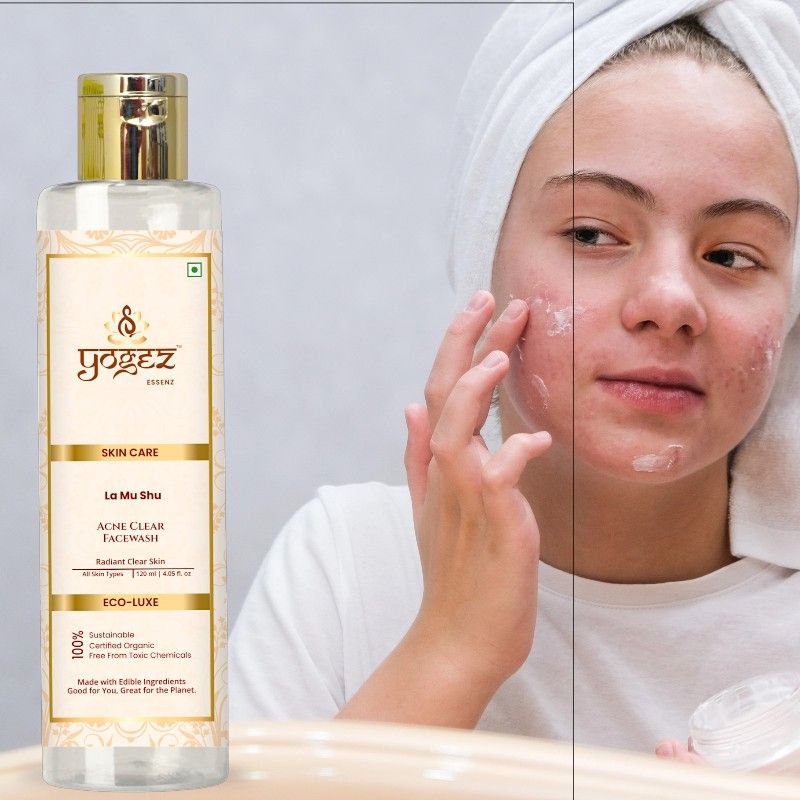Organic Acne Clear Face Wash