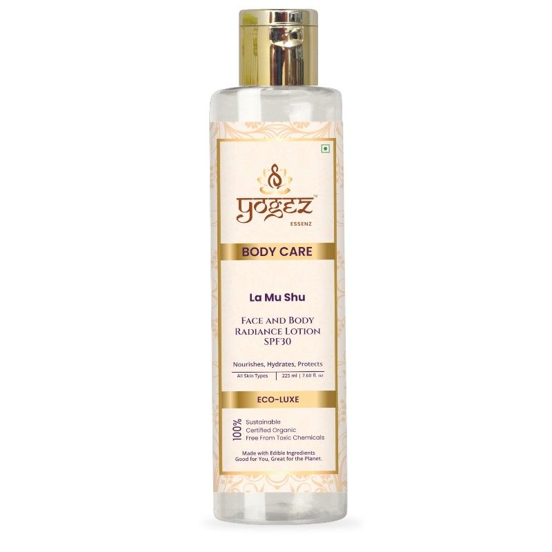 Organic Face And Body Radiance Lotion SPF 30