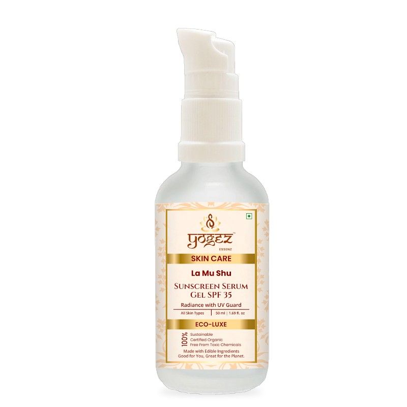 Organic Sunscreen Serum Gel SPF 35