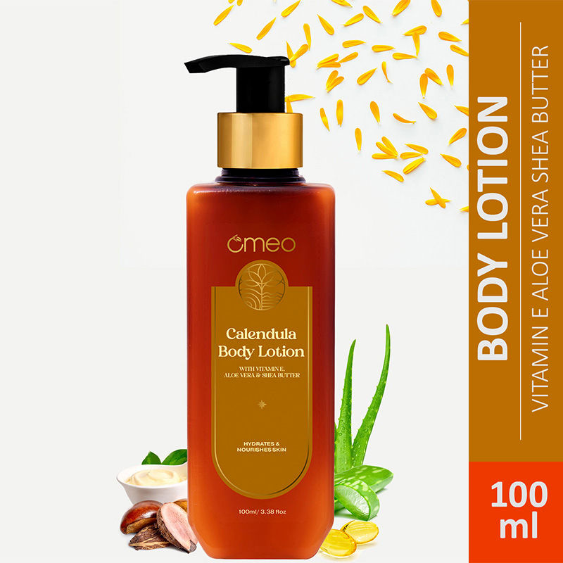 Calendula Body Lotion with Vitamin E, Aloe Vera & Shea Butter - 100ml