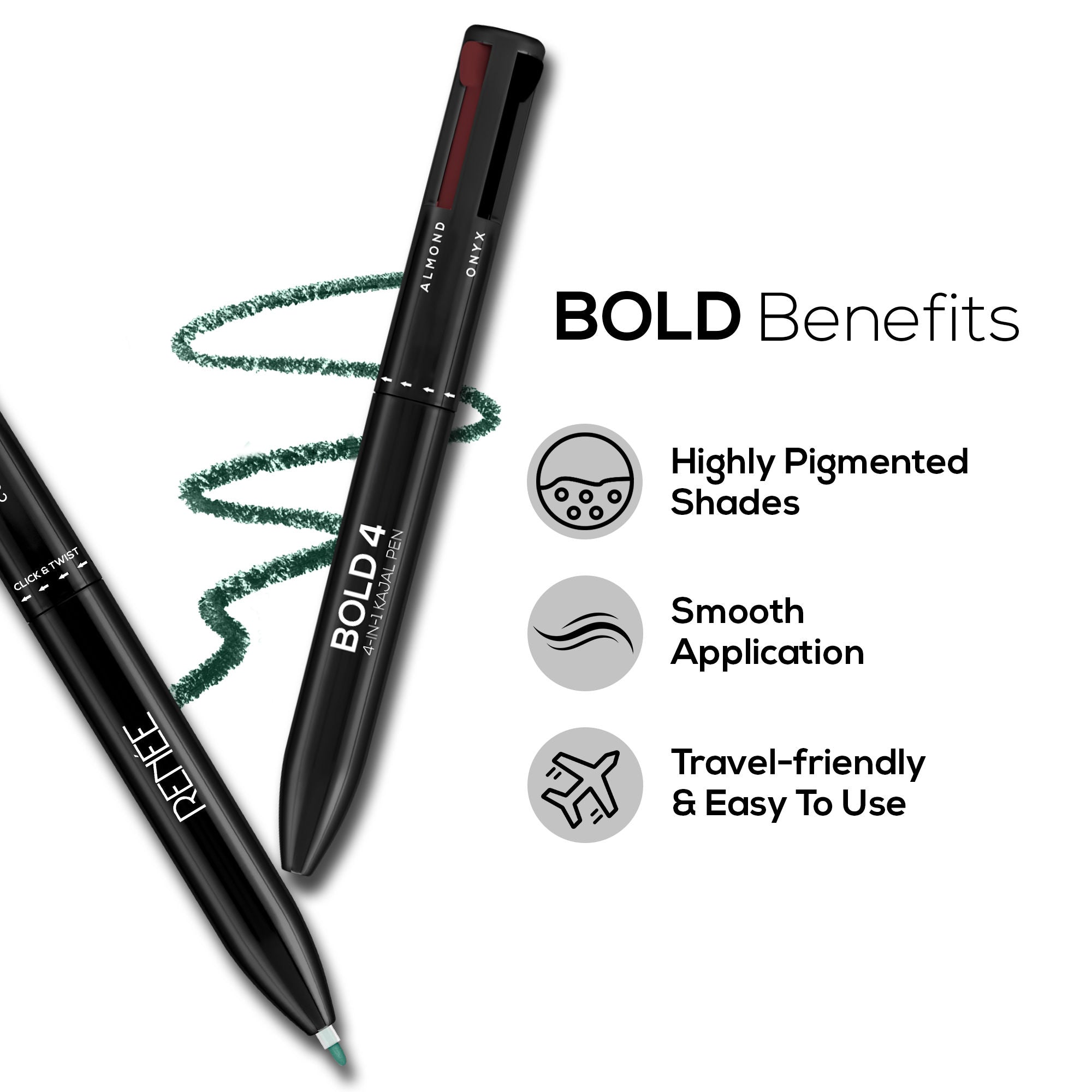 Bold 4 4-In-1 Kajal