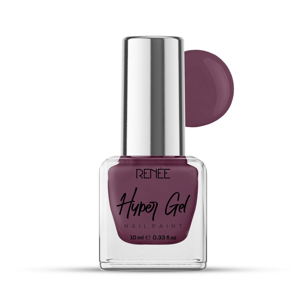 Hyper Gel Nail Paint - Burgundy Violet