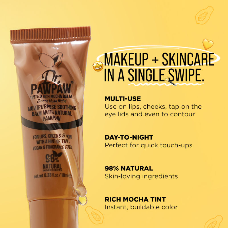 Tinted Rich Mocha Lip Balm