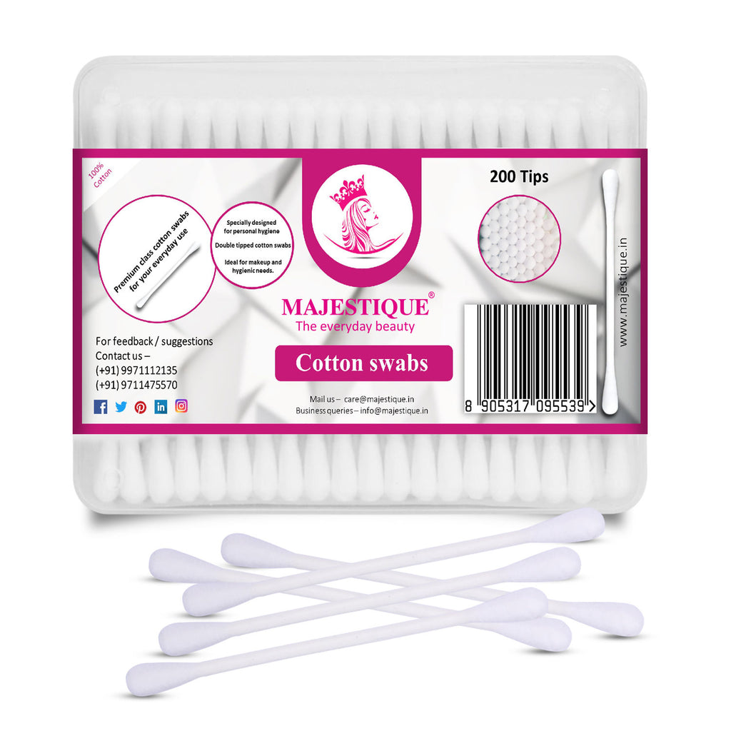 Cotton Swabs, 200 Tips