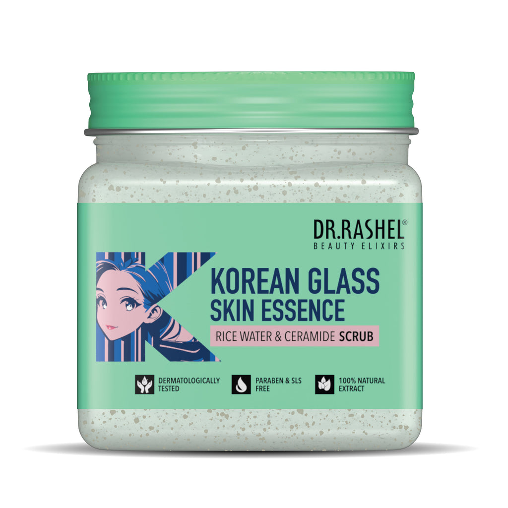 Korean Face & Body Scrub With Rice Water & Ceramide