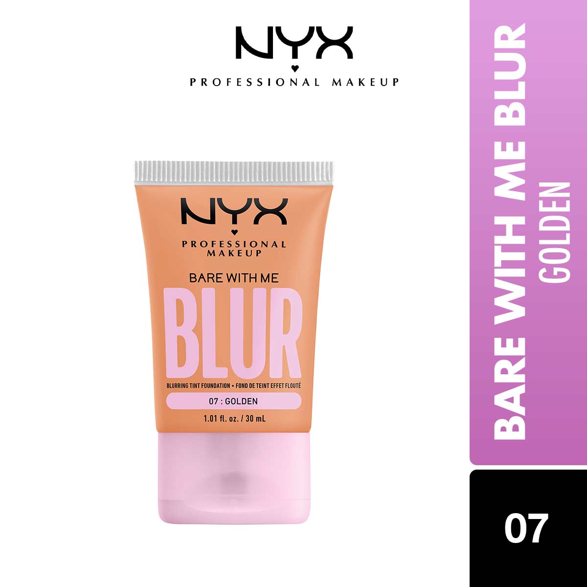 Bare With Me Blur Tint Foundation - 15 Warm Honey - 07 Golden